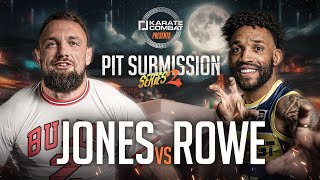 CRAIG JONES INSANE Submission vs PHIL ROWE  Full BJJ SuperFight  KARATE COMBAT [upl. by Fazeli]