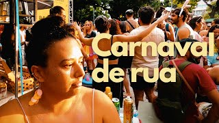 Carnaval de rua em Fortaleza Praça da Gentilândia mini vlog [upl. by Annij]