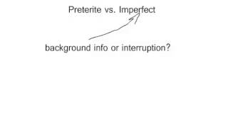 Preterite vs Imperfect [upl. by Pavlish178]