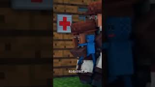 Huggy wuggy life part16 shortspartshuggywuggy minecraftanimation best [upl. by Arquit]