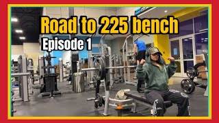 Road to 225 bench episode 1 [upl. by Mandle]