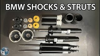 Changing Shocks and Struts  BMW 335i E90 Suspension DIY [upl. by Nyberg]