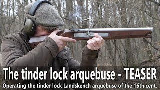 Operating the Landsknecht arquebuse of the late 15th century  TEASER [upl. by Bigot]