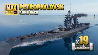 Cruiser Petropavlovsk The queen of Citadelles  World of Warships [upl. by Vladamir587]