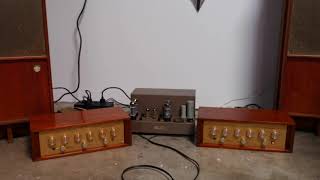 MARANTZ model 1 AUDIO CONSOLETTE tube preamps [upl. by Koy]