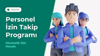 Excel Personel İzin Takip Programı Kolay Kullanım  EXCEL 751 [upl. by Norse]