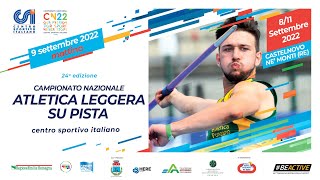 24° Campionato nazionale di atletica CSI  Venerdì mattina [upl. by Bail]