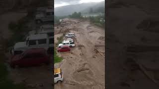 😱Flood at dechencholing😱Thimphu [upl. by Zarger]