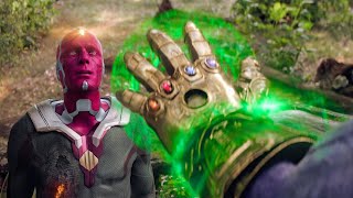 Thanos Kills Vision Scene  Thanos Uses Time Stone  Avengers Infinity War 2018 Movie Clip [upl. by Arica104]