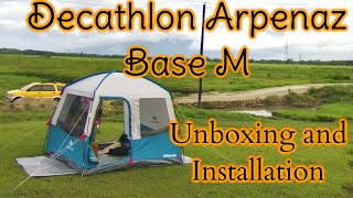 Decathlon Quechua Arpenaz Base M Unboxing and Installation Philippines [upl. by Htaeh]