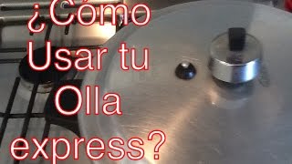 Aprendiendo a usar la olla express [upl. by Kier]