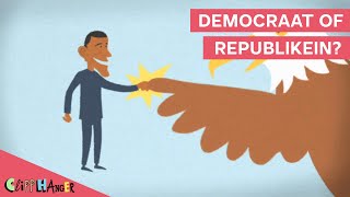 Wat is het verschil tussen een Democraat en Republikein [upl. by Lehte]