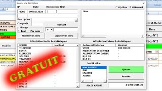 APPLICATION DE GESTION DE CAISSE  CAISSE CS16 E5  Excel تطبيق تسيير الصندوق [upl. by Halle861]