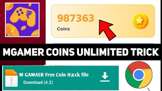 mGamer App Unlimited Trick  mGamer Coins Trick  mGamer App Se Coins Kaise Kamaye  Mgamer [upl. by Pinchas]