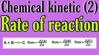 Rate of reaction bsc 1st year physical chemistry knowledge adda chemical kinetics and catalysis [upl. by Bricker]