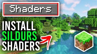 How To Download Sildurs Shaders For Minecraft  Install Sildurs Shaders [upl. by Nussbaum]