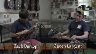 Beard GuitarsHipshot DoubleShot Gaven Largent and Jack Dunlop roll through Fishers Hornpipe [upl. by Gudrun]