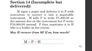 NEGOTIABLE INSTRUMENTS LAW LECTURE 3 [upl. by Theresina]