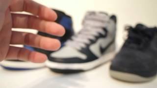 Lacing Tips How to Lace Nike Dunk SB Jordan 1 Air Force 1s and On Feet [upl. by Rosdniw919]