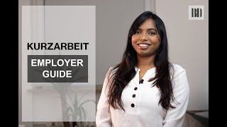 Kurzarbeit and Kurzarbeitergeld I Employer´s Guide [upl. by Matland]