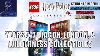 LEGO Harry Potter Collection Complete Collectible Guide Years 57 Diagon London and Wilderness [upl. by Noak]