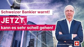 Bankenwelt bebt 😱 Führende Bankiers treten zurück  freiwillig Schweizer Bankier 🇨🇭 🏦 ist besorgt [upl. by Edda]