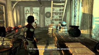 Steal the Argonian Ale for Brenuin  Whiterun Misc Quest  Elder Scrolls 5 Skyrim [upl. by Hindu665]