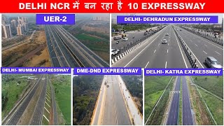 10 Expressways are upcoming in Delhi NCR  DelhiDehradun Expressway  Delhi construction Expressway [upl. by Isaak]