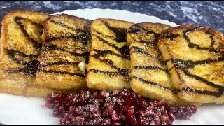 10 Min Easy Breakfast Recipe  French Toast Easy Recipe [upl. by Miharba]