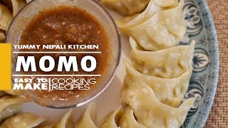 Chicken MoMo  Nepali Food Recipe [upl. by Lello]