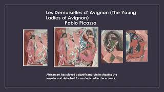 Les Demoiselles dAvignon Pablo Picasso [upl. by Esli40]