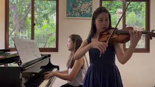 ABRSM Grade 6 Violin Exam 2024 B1 Andante 英国皇家小提琴6级 [upl. by Eikcuhc]