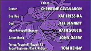 Cartoon Network Audio Promotion quotDexters Labquot End Credits April 2003 [upl. by Tilagram940]