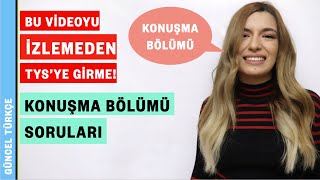 Türkçe Yeterlik Sınavı  Konuşma Bölümü Soruları [upl. by Hawley]