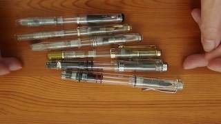 Demonstrator Fountain Pens [upl. by Aysa]