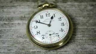 Art Deco Hamilton Traffic Special Electric Railway Pocket Watch [upl. by Anatnom]