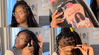 HOW TO DO A PROTECTIVE STYLE  faux locs [upl. by Mccourt]