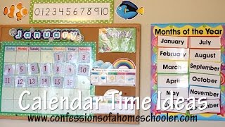 Calendar Time Bulletin Board Ideas [upl. by Channa678]