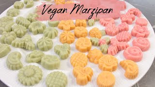 Vegan Marzipan  Eggless Recipe  3ingredients  12 minute cook  Goan Christmas Sweets  Kuswar [upl. by Balas887]