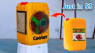 Making Air Cooler in just 3 Cool like Air Condition diy [upl. by Arvy]