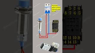 proximity sensor control solenoid valve  how to wire a starter solenoid Electricalgenius [upl. by Alene943]