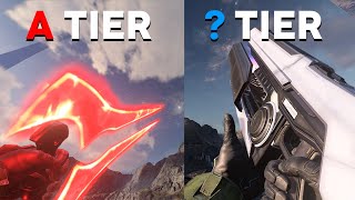 Halo Infinite Weapon Variants Ranked Tier List [upl. by Elyad685]