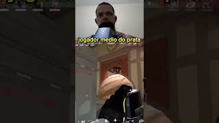 O tal do prata tem cada prezepada 😂 valorant valorantclips gameplay fps gaming streamer [upl. by Suolhcin]