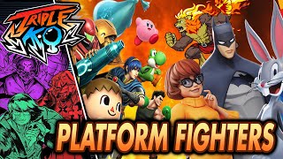 Platform Fighters  Triple KO 73 feat DaPurpleSharpie [upl. by Ovatsug]