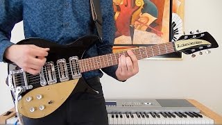 The Beatles  I Want To Hold Your Hand  Rhythm Guitar Cover  Rickenbacker 325c58 [upl. by Rosabelle]