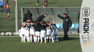 ΠΑΟΚ Κ12  Μπαρτσελόνα Vs ΠΑΟΚ 12  PAOK TV [upl. by Hannie]