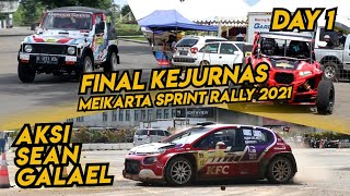 Aksi Sean Gelael amp Rifato  Meikarta Sprint Rally 2021  DAY 1 [upl. by Aurelia]