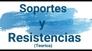 como poner soportes y resistencia [upl. by Artair]