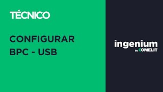 Ingenium Support  Configurar BPCUSB [upl. by Richmound]