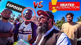 DEBATE 🔥 SNEAKO amp Shaykh Uthman vs Christian Preacher ❗ Lies Caught on Tape [upl. by Kalmick493]